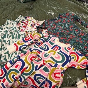 Lot of Hanna Anderson size 5 dresses, pants , sweatshirt